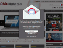 Tablet Screenshot of ohiohighered.org